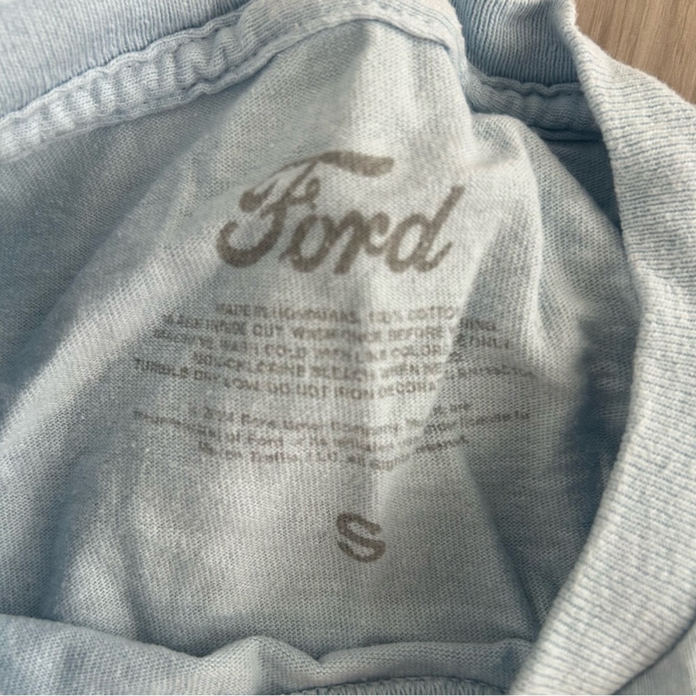 Mustang Graphic T-Shirt - Light Blue - Picture 4 of 6